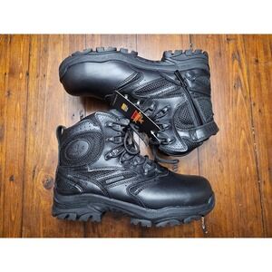 Thorogood 804 6190 6 Inch Waterproof Side Zip‎ Safety Toe Boots Men's 8.5